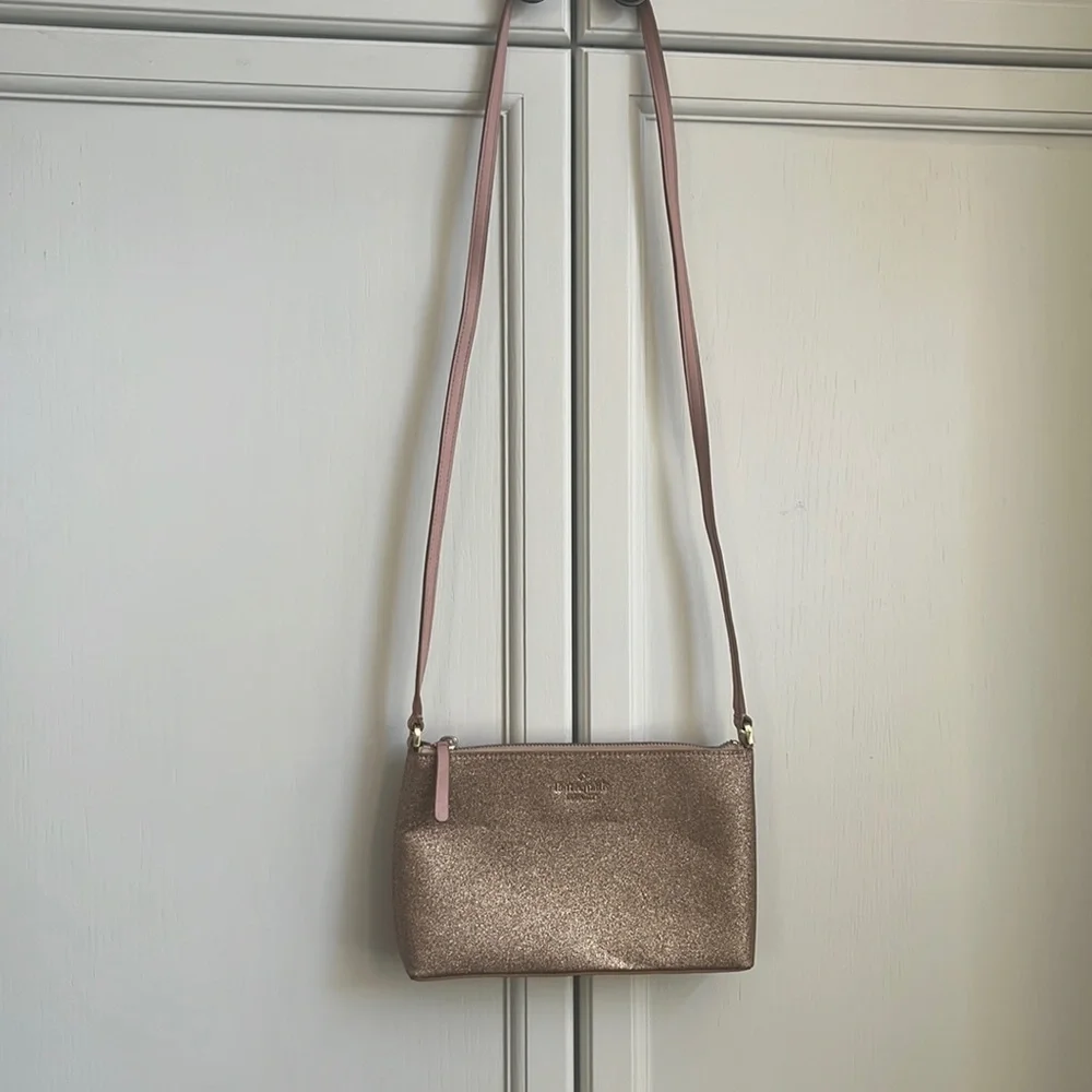 KATE SPADE Pink Glitter Bag - Picture 1 of 14